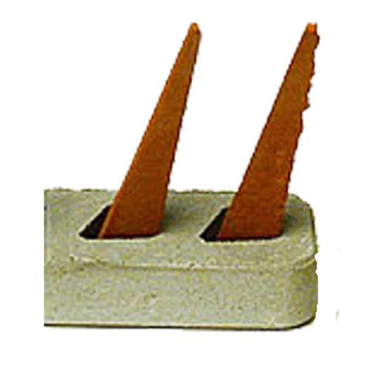 Cone Plaque, 2 hole