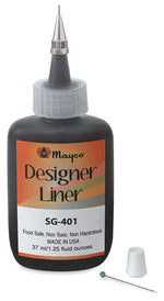 Mayco SG410 Bright Blue Designer Liner, 1.25 oz