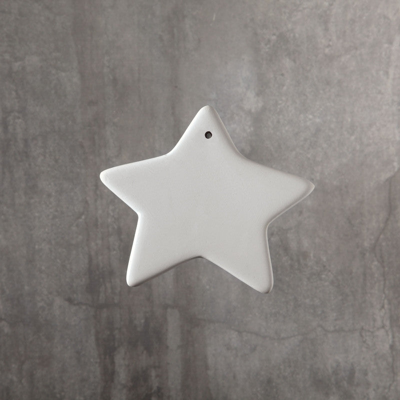Duncan - 31517 Bisque Star Ornament - Sounding Stone