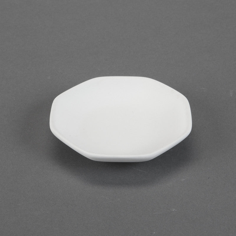 Duncan - 31522 Bisque Geometrix Small Octagon Plate - Sounding Stone