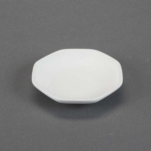 Duncan - 31522 Bisque Geometrix Small Octagon Plate - Sounding Stone