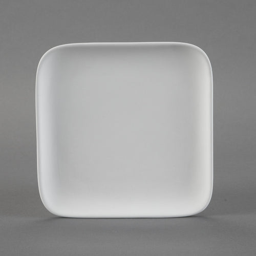 Duncan - 31524 Bisque Geometrix Medium Square Plate - Sounding Stone