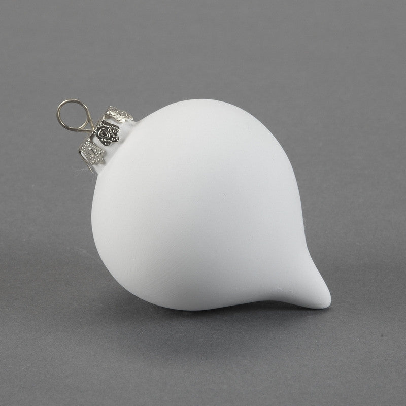 Duncan - 31980 Bisque Oblong Ornament - Sounding Stone