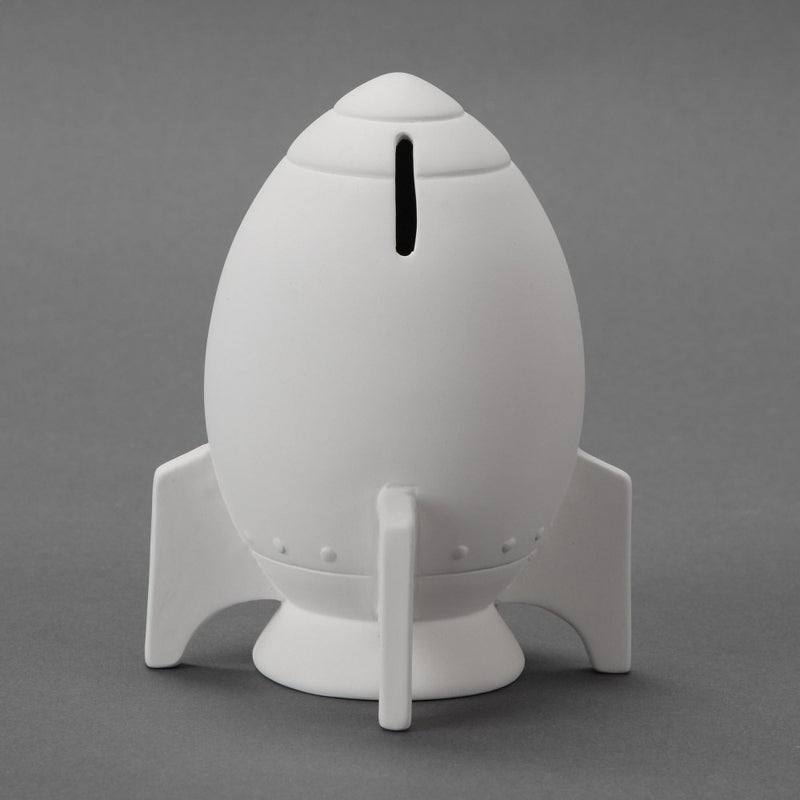 Duncan 32926 Bisque Rocket Bank