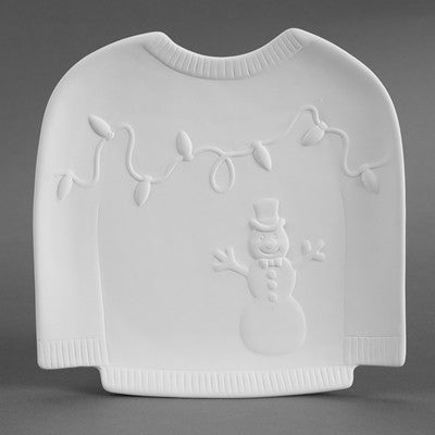 Duncan 34382 Bisque Ugly Sweater Dish - Sounding Stone