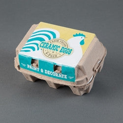 Duncan 35056 Bisque Six Carton Egg Pack - Sounding Stone