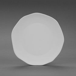 Duncan 35065 Bisque Pottery Salad Plate - Sounding Stone