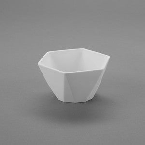 Duncan 35380 Bisque Small Geometric Shape Bowl - Sounding Stone