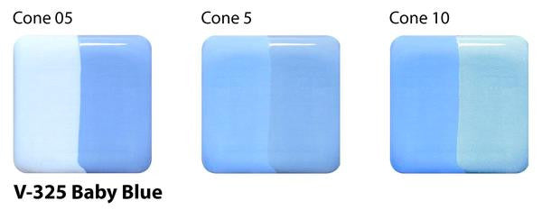 Amaco - Amaco V-325 Baby Blue Velvet Underglaze - Sounding Stone