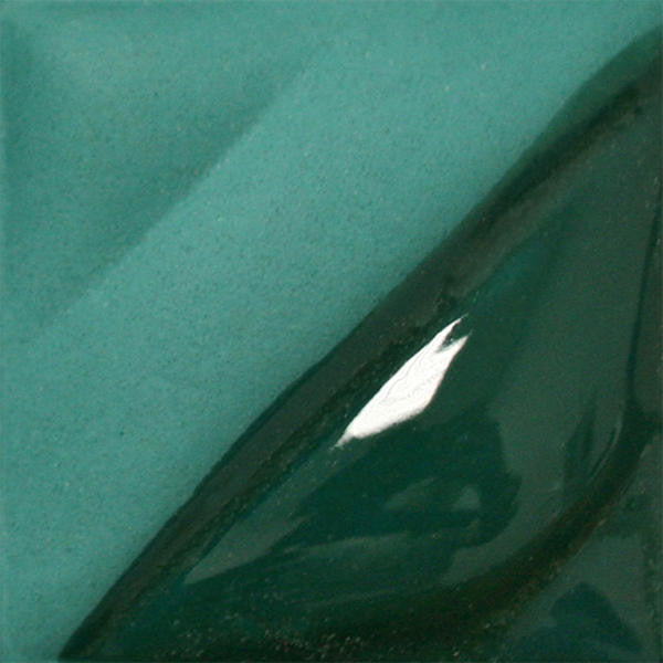 Amaco - Amaco V-341 Blue Green Velvet Underglaze - Sounding Stone