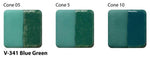 Amaco - Amaco V-341 Blue Green Velvet Underglaze - Sounding Stone