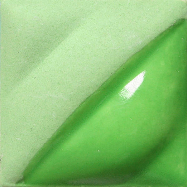 Amaco - Amaco V-345 Light Green Velvet Underglaze - Sounding Stone