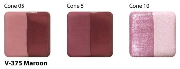 Amaco - Amaco V-375 Maroon Velvet Underglaze - Sounding Stone