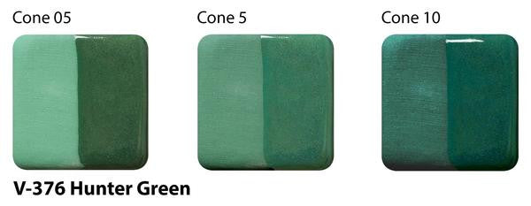 Amaco - Amaco V-376 Hunter Green Velvet Underglaze - Sounding Stone