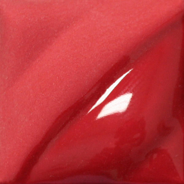Amaco - Amaco V-387 Bright Red Velvet Underglaze - Sounding Stone
