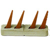 Cone Plaque, 4 hole