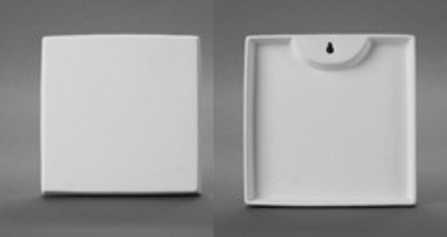 Duncan 35382 Bisque 10 x 10" Square Canvas - Sounding Stone