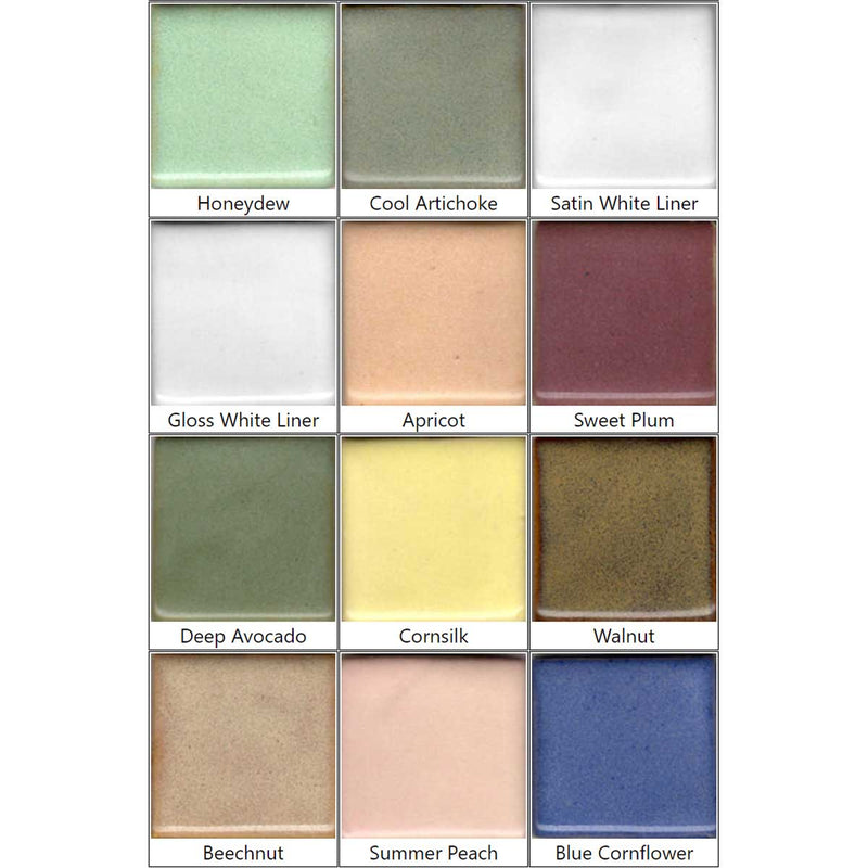 Coyote Glaze Sample Set No. 12 - Enduro-Colors