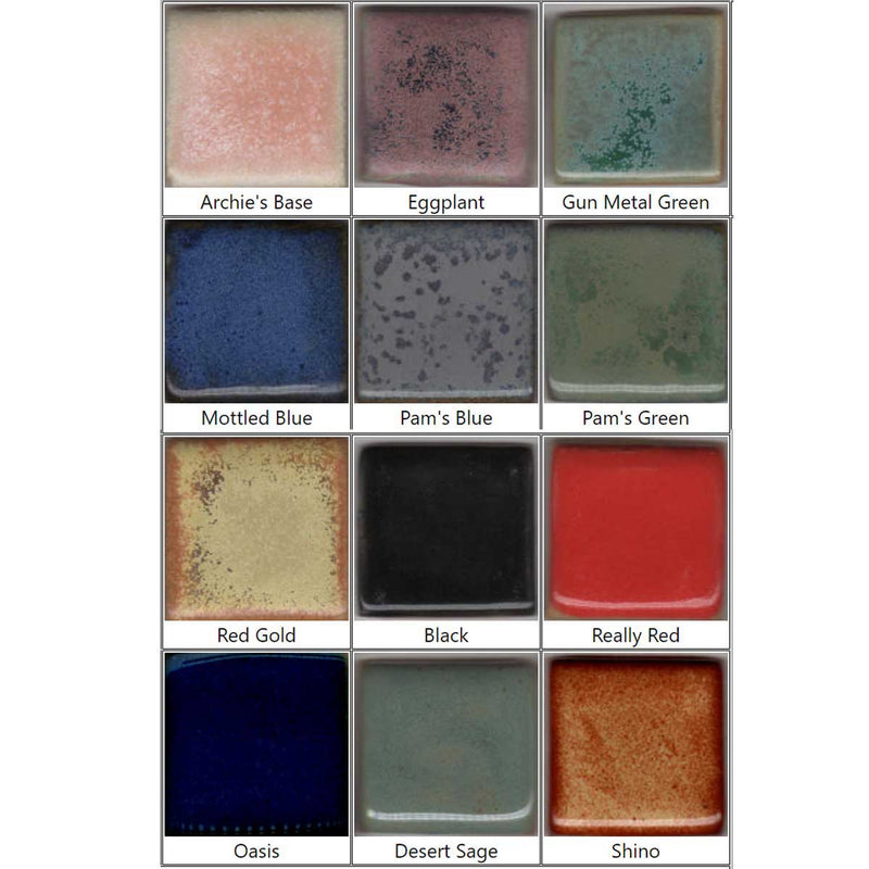 Coyote Glaze Sample Set No. 3 - Best Sellers