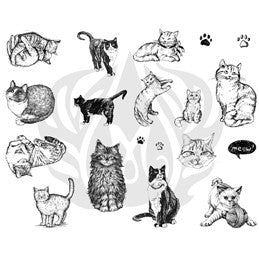 Mayco DSS-120 Cats Designer Silkscreen - Sounding Stone