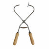 Frema Glaze Dipping Tongs with Wood Handles