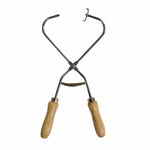 Frema Glaze Dipping Tongs with Wood Handles
