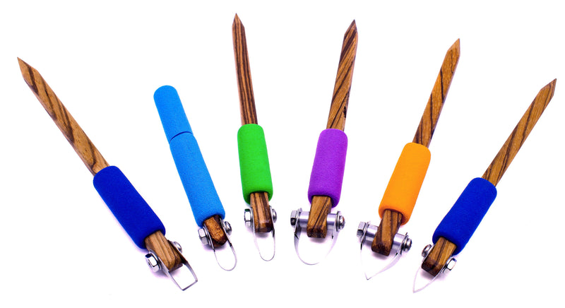 DiamondCore 6-Piece Essential Ceramic Carving Tools Set P7, P8U, P9, P10, P11, P12