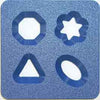 Geometric Shapes Die for 4 inch Square North Star Extruder