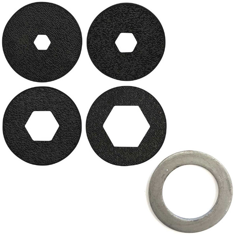 Hexagon Die Set for Hand Held Clay Extruder