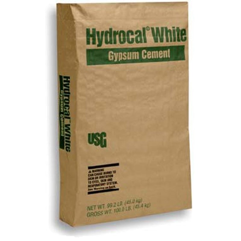 Hydrocal White Plaster USG United States Gypsum Cement, 22.68 kg