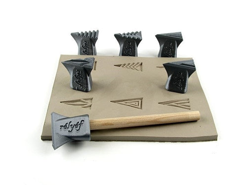 Relyef RR012 Isosceles Triangles Stamp Set
