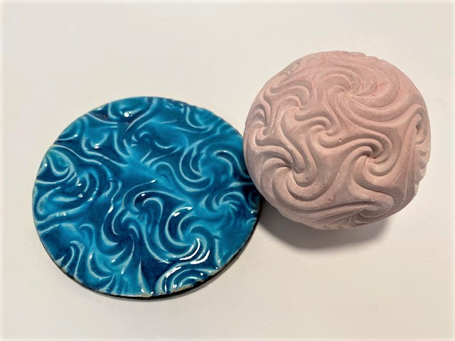TS10 Waves Texture Sphere - XLarge 2.75"