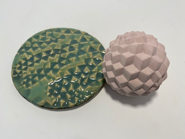 TS25 Cubes Texture Sphere - Medium 2"
