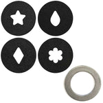 Jewelry Die Set for Hand Held Clay Extruder