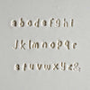 MKM Tools Mom's Fridge Notes Lower Case Font Stamp Set