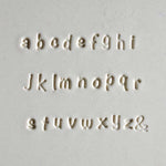 MKM Tools Mom's Fridge Notes Lower Case Font Stamp Set