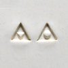 MKM Tools Sts4 Small Triangle Stamp - Triangle and Dot