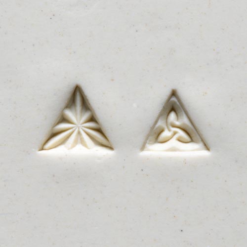MKM Tools Sts11 Small Triangle Stamp - Celtic and Burst