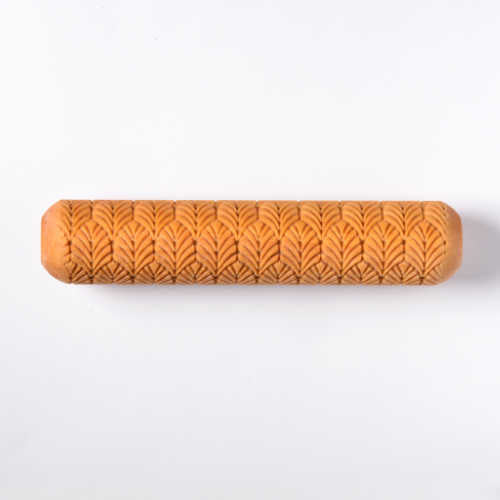 MKM Tools BHR087 Leaf Patterns Design Big Hand Roller