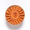 MKM Tools Scl004 Large Round Stamp - Spiral Sun