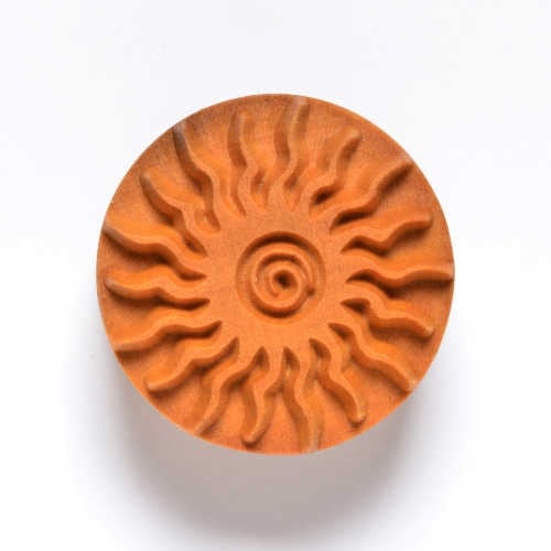 MKM Tools Scl004 Large Round Stamp - Spiral Sun