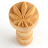 MKM Tools Scm058 Medium Round Stamp - Hemp Leaf