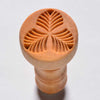 MKM Tools Scm202 Medium Round Stamp - Tri-Leaf