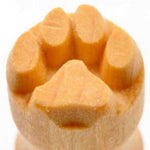 MKM Tools Scs001 Small Round Stamp - Paw Print