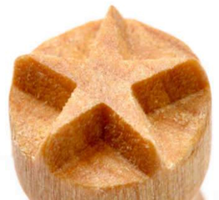 MKM Tools Scs084 Small Round Stamp - Five Point Star