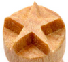MKM Tools Scs084 Small Round Stamp - Five Point Star