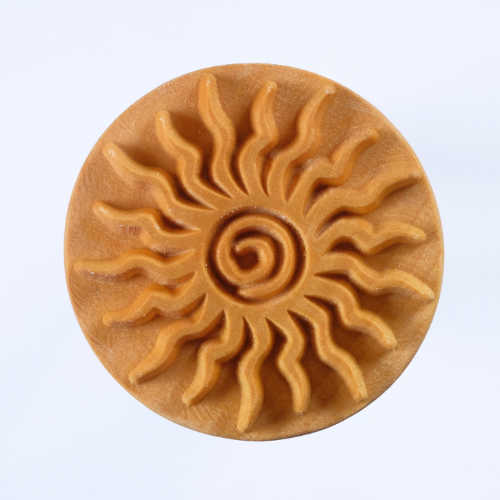 MKM Tools Scxl019 Extra Large Round Stamp - Spiral Sun