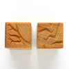 MKM Tools Ssm001 Medium Square Stamp - Branches and Lightning