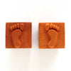 MKM Tools Ssm147 Medium Square Stamp - Foot Prints