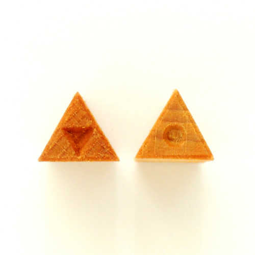 MKM Tools Sts4 Small Triangle Stamp - Triangle and Dot